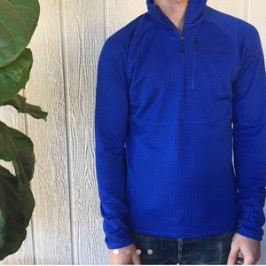 patagonia r1 hoody viking blue